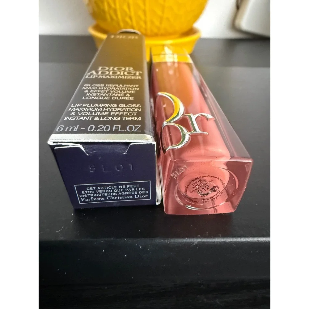 Dior Addict Lip Maximizer 012 Rosewood Plumping Gloss 6ml 0.20 fl oz New in Box
